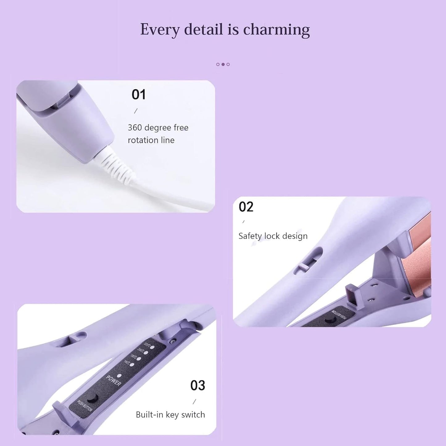 2-Barrel Ceramic Hair Waver – 32MM Deep Wave Curler