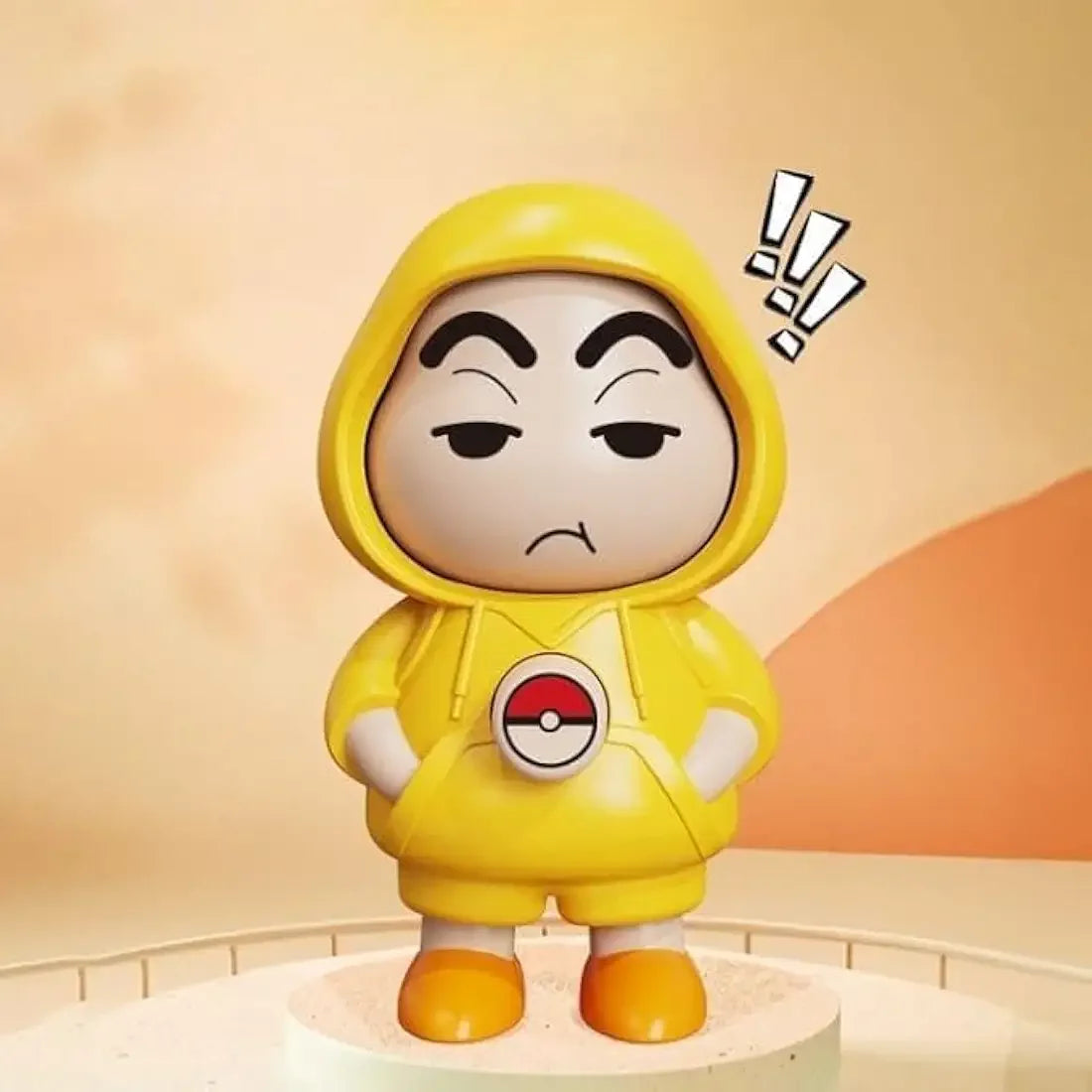 Shinchan Face-Changing Keychain – 3D Cartoon Mood Switcher - Martly