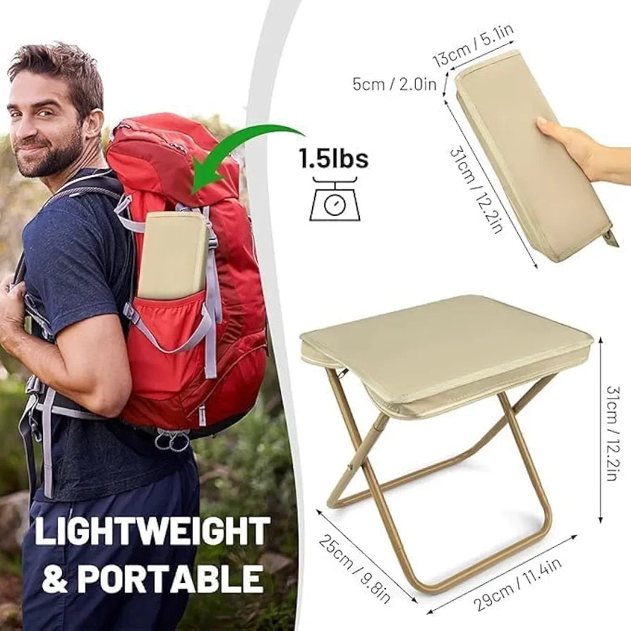 Foldable Camping Stool - Lightweight & Portable - Martly