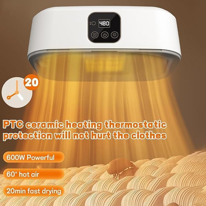 Portable Electric Cloth Dryer - Foldable