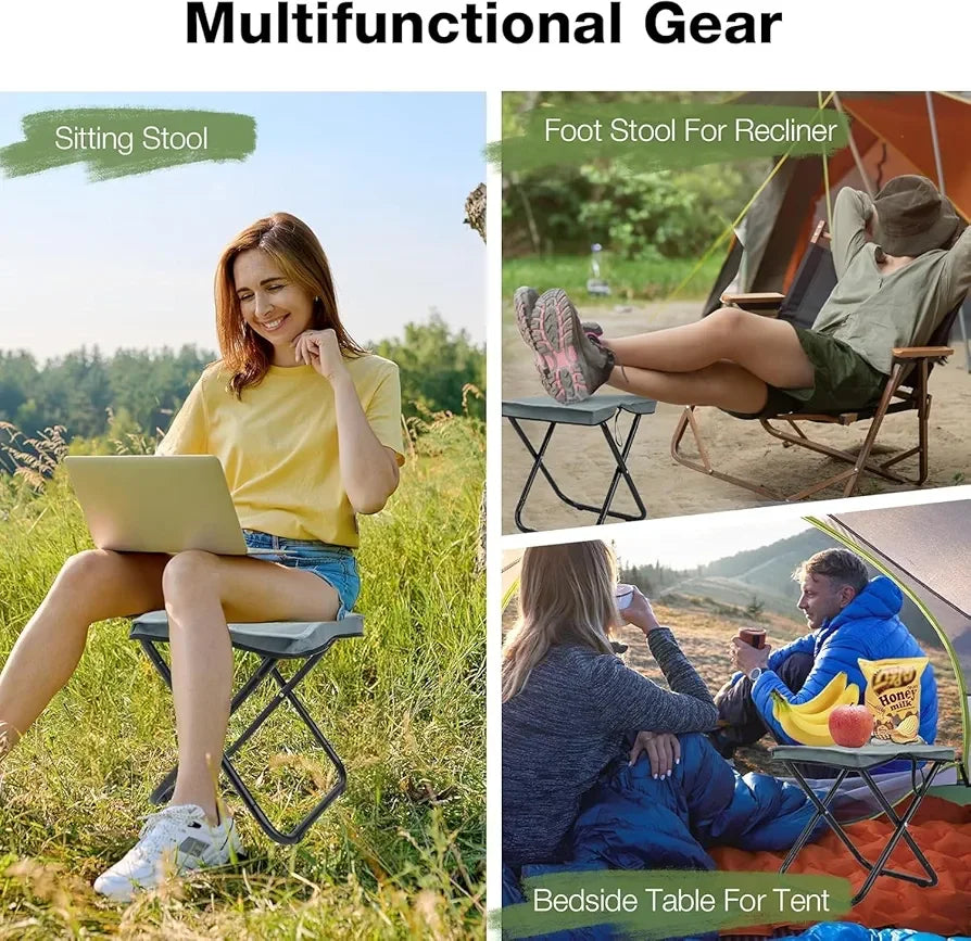 Foldable Camping Stool - Lightweight & Portable - Martly