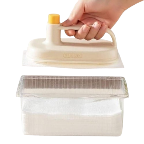 Disposable Magic Wipes Cleaning Brush with Handle